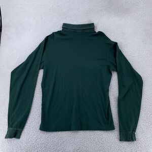Vintage Woolrich Turtleneck Pullover FITS Small Green Pullover Shirt Sweater 90s